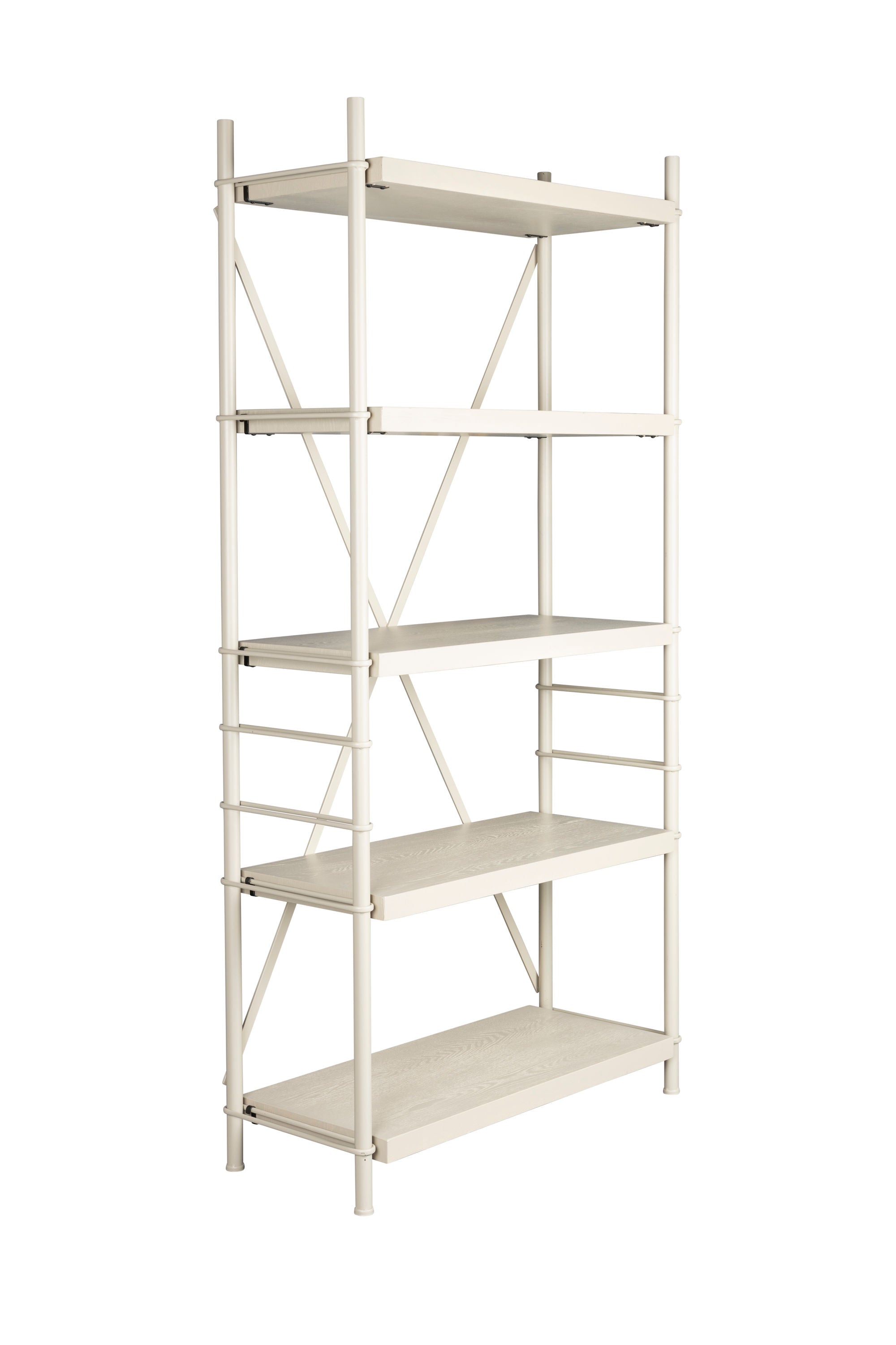 Dutchbone Iron Beige High Shelf Display Unit